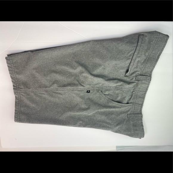 Denali Men Chino Shorts 32 Casual Lightweight Golf Color Gray - Picture 9 of 10